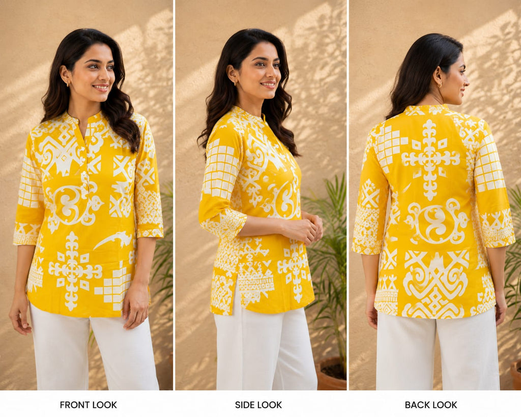 Sunkissed Cotton Kurti