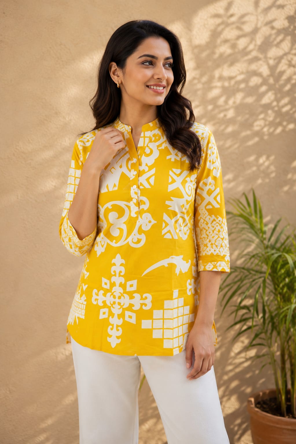 Sunkissed Cotton Kurti