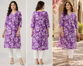Lavender Blossom Kurta