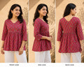 Mauve Madhavi Kurti