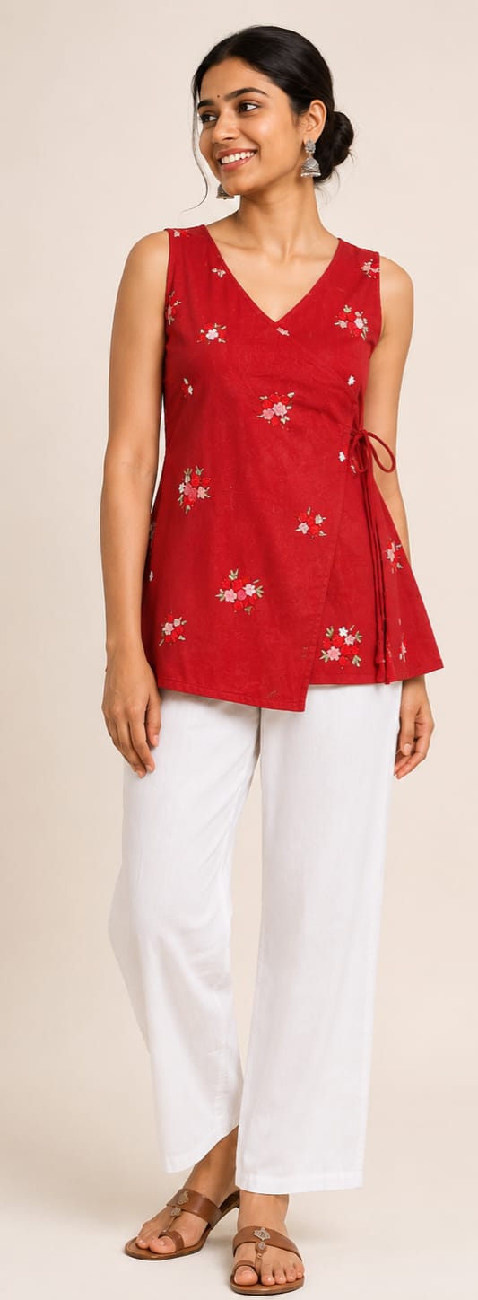 Lalita Embroidered Angarkha